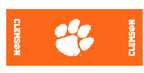 Collegiate Kwik-Covers Rectangle Plastic Table Covers, Bundle Of 2 (Clemson University, 8')