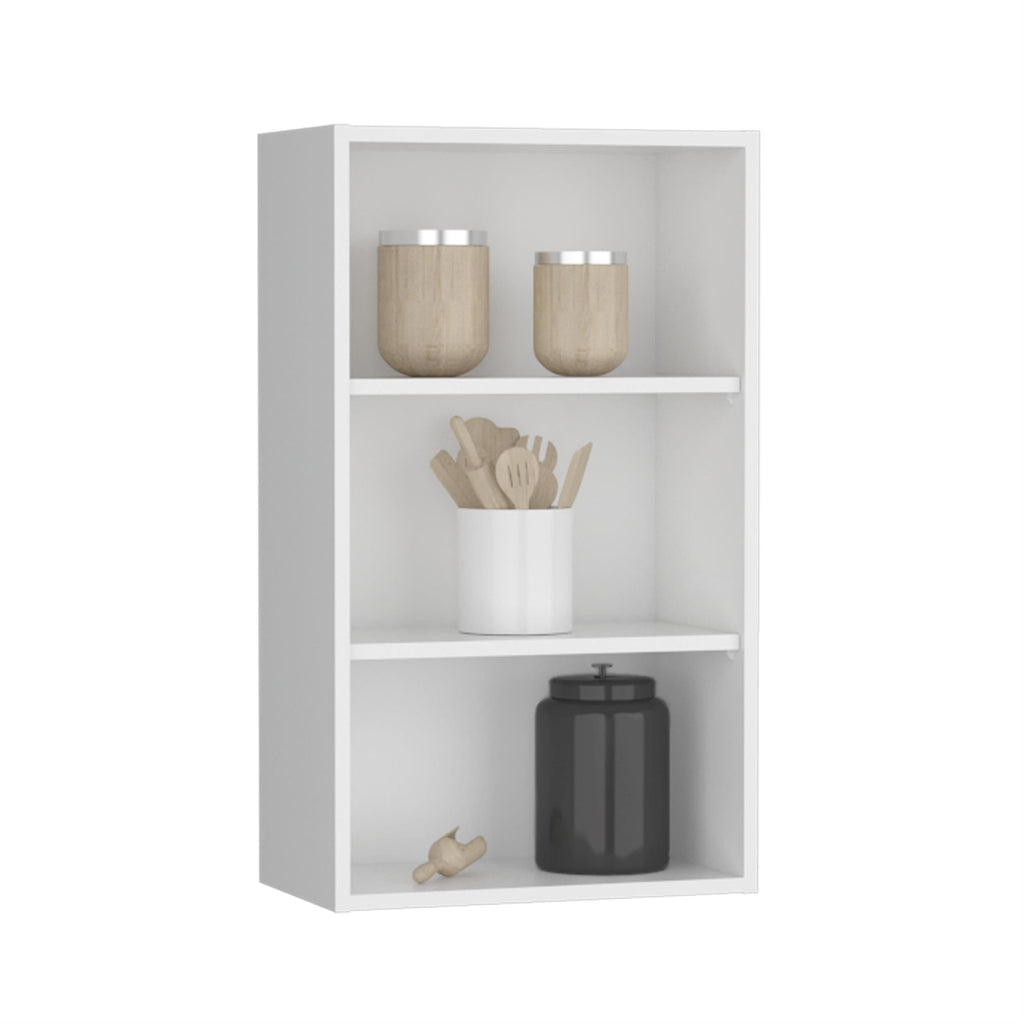 Depot EShop Kaltag Wall Cabinet 3 Shelves White