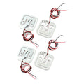 Uxcell 4 Pcs 4X5Kg 3-Wire Half Bridge Scale Electronic Weighing Sensor For Kitchen Scale,Human Body Bathroom Scale, Jewelry Scal