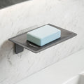 MIORAH Self Adhesive Soap Holder for Bathroom Wall  Strong Grip Soap Stand for Bathroom, No Drill Wall Mounted Soap Dish with D