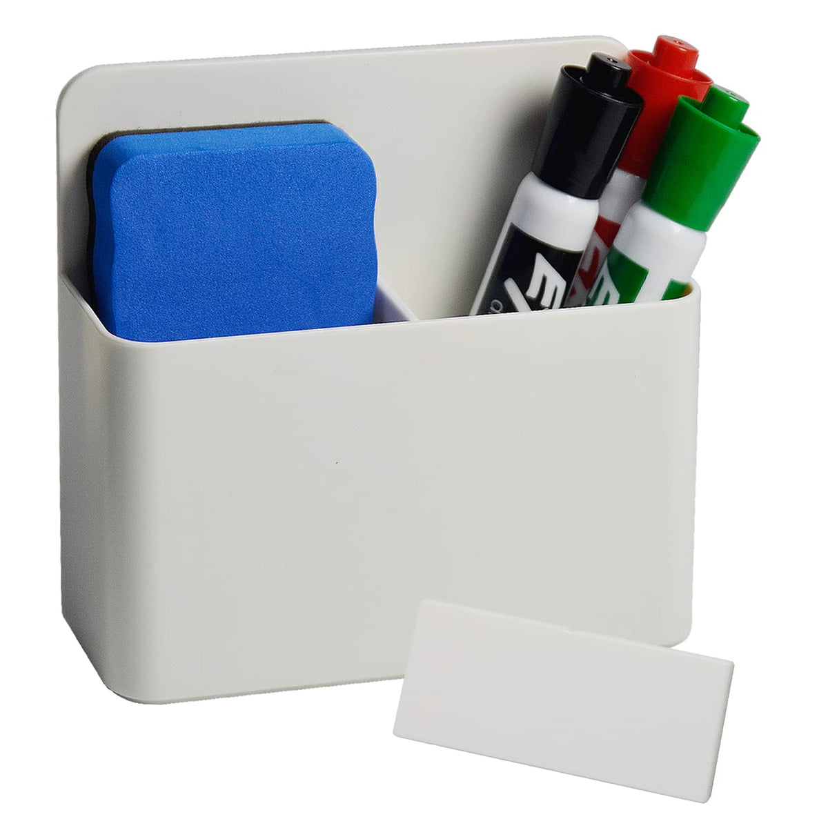 Eodvics Magnetic Dry Erase Marker Holder, Strong Magnetic Back, Magnetic Marker Holder For Whiteboard And Fridge, School, Office
