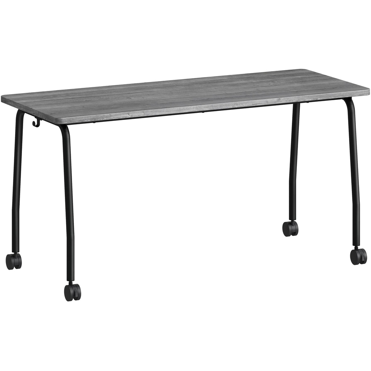 Lorell Training Table, Weathered Charcoal