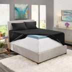 Hearth & Harbor Extra Deep Pocket Sheets - Fits Mattress 18-24 Inches Deep - Extra Deep Pocket California King Size Sheets - 6 P