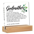 Godmother Gifts From Goddaughter Godchild Godson, Godmother Gifts for Birthday Christmas Mothers Day, Godmother Definition Clea
