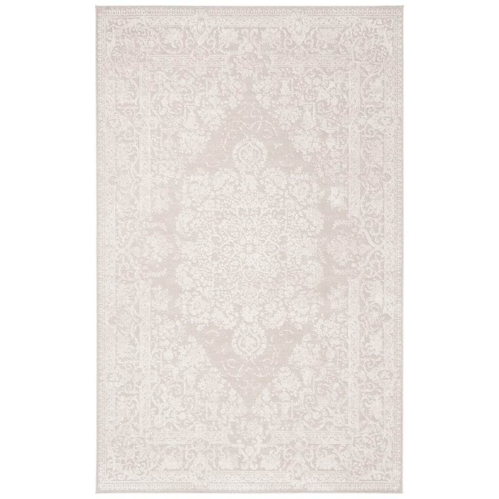 SAFAVIEH Reflection Collection Area Rug - 10' x 14', Creme & Ivory, Vintage Distressed Design, Non-Shedding & Easy Care, Ideal f