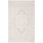 SAFAVIEH Reflection Collection Area Rug - 10' x 14', Creme & Ivory, Vintage Distressed Design, Non-Shedding & Easy Care, Ideal f