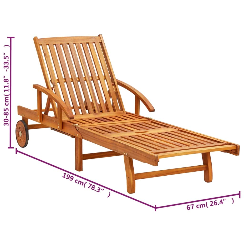 vidaXL Sun Loungers - Thumbnail 4