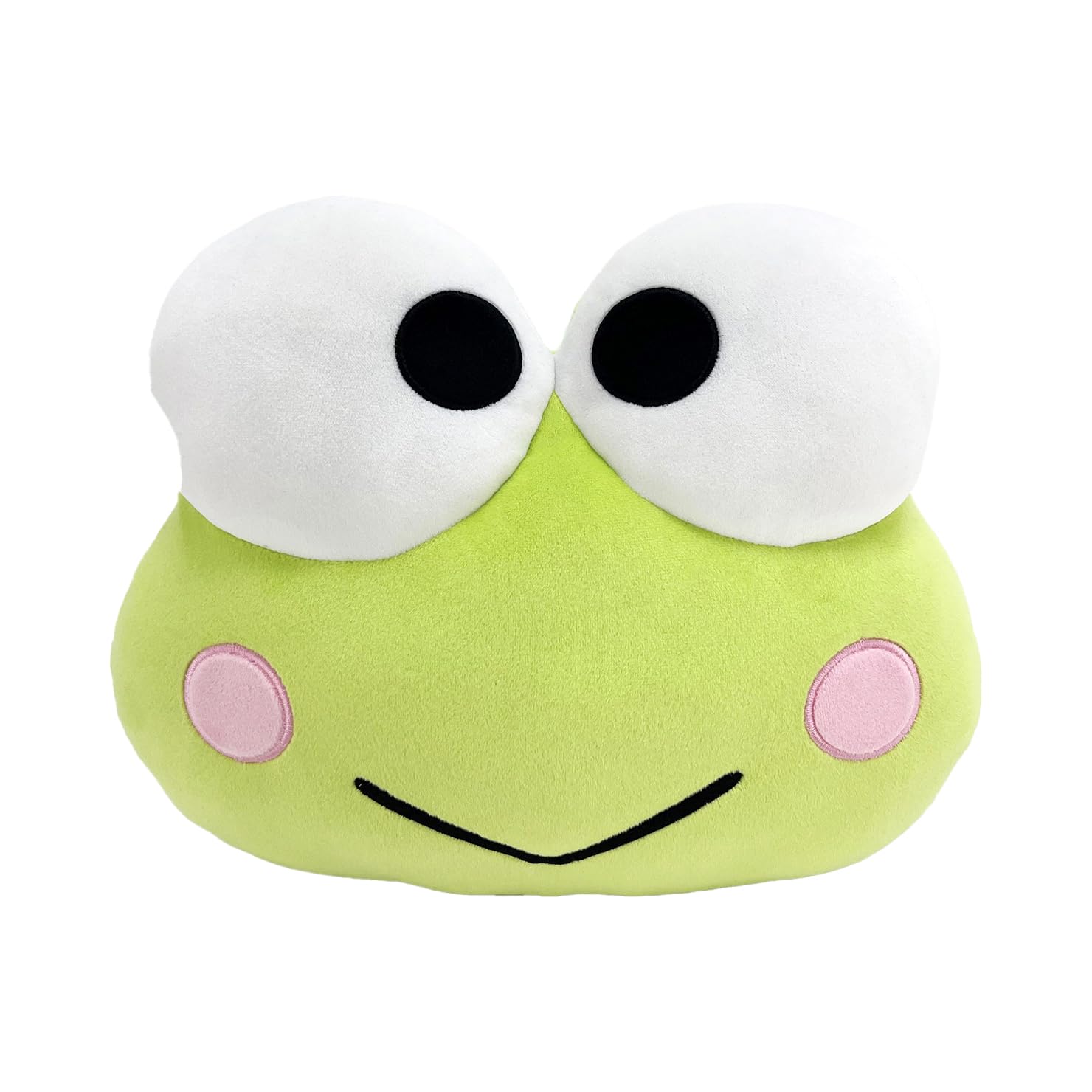 Northwest Keroppi Hello Keroppi Cloud Pillow 12 - Plush Kids Stuffed Toy, Cartoon Character, Bedroom Decor, Gift for Girls & Boy