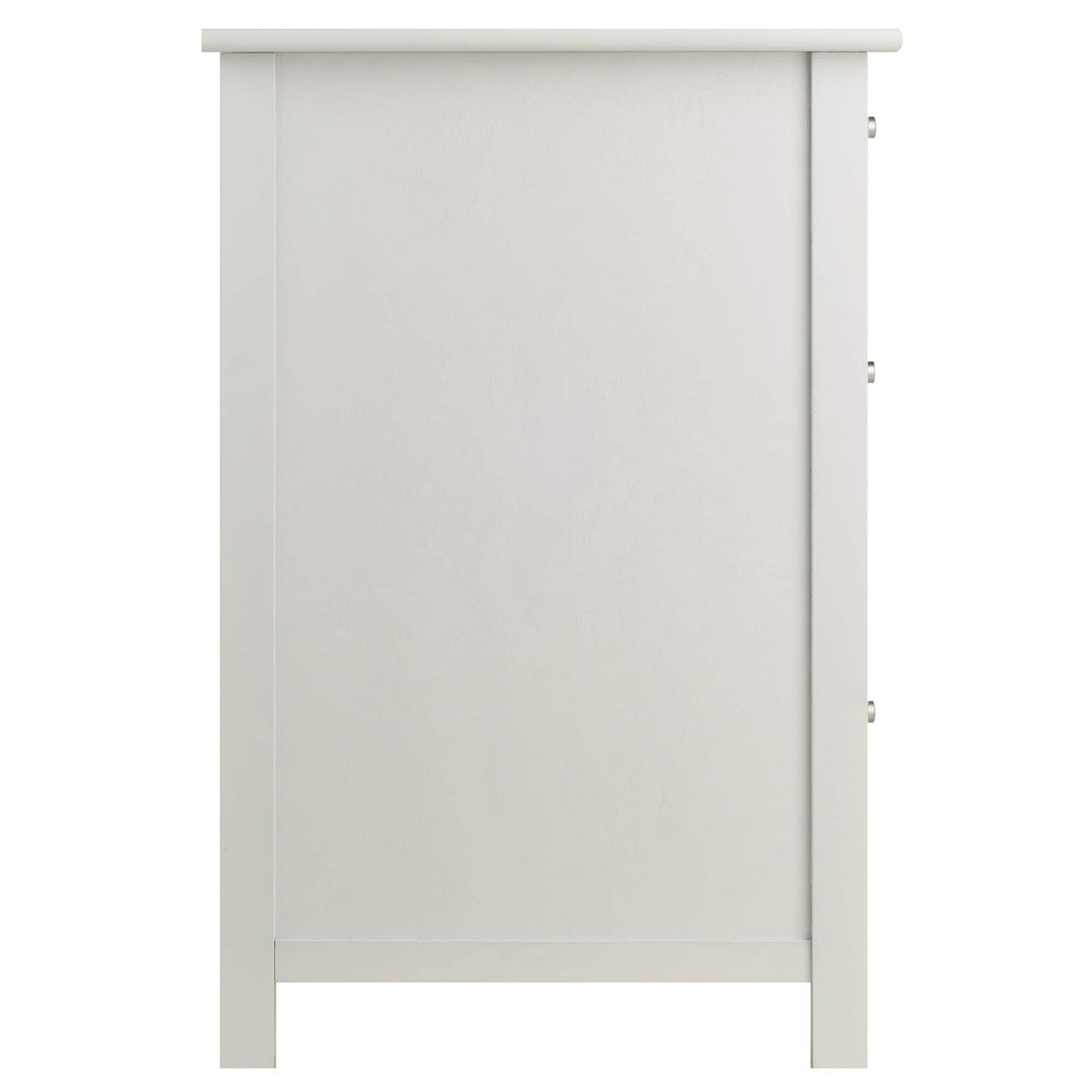 Winsome Delta File Cabinet White Home Office