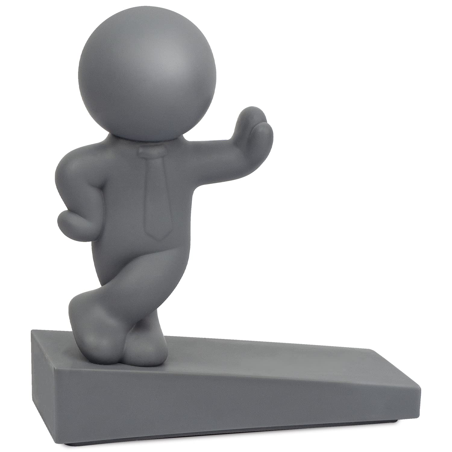 Cute Door Stop, Decorative And Sturdy, Well Designed Door Stopper, Effective To Hold Your Door Open, 1 Pack, Gray(Patented)