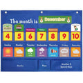 Weekly Calendar With Weather Pocket Chart With 98 Cards.Weekly Calendar Pocket Chart For Home&School,Calendar Pocket Chart For C