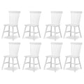 Lue Bona Windsor Dining Chair, Dining Chairs Set Of 8, Spindle Back Wood Dining Chair, Kitchen Chairs Wooden Dining Chair, Farmh