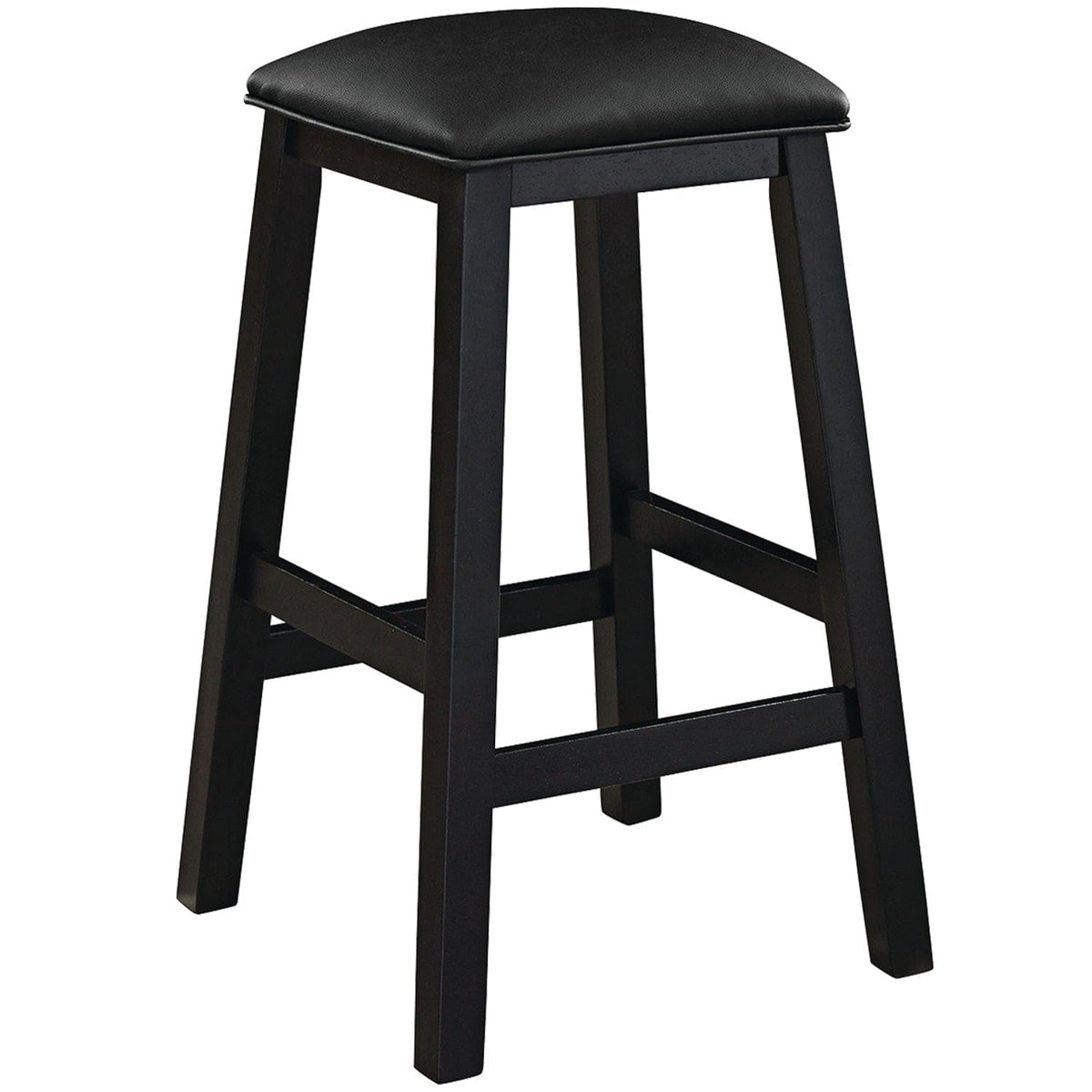 Ram Game Room Square Backless Bar Stool