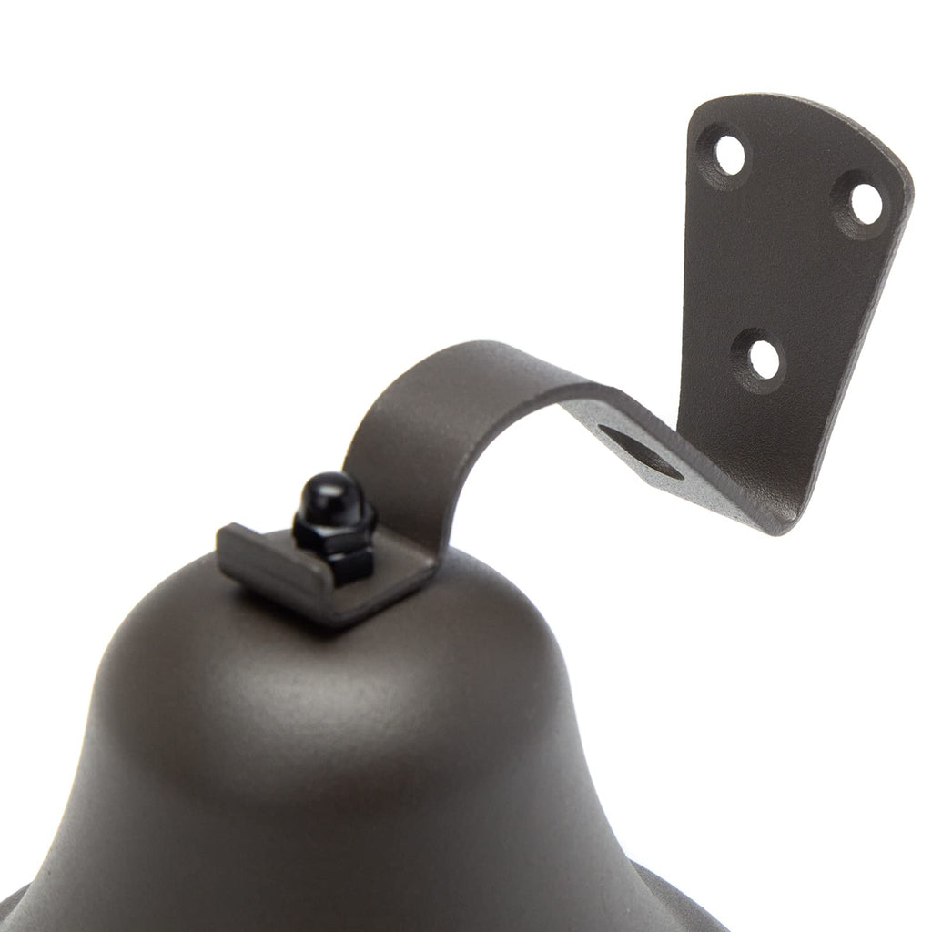 Hanging Bell Dinner Bell Outdoor Bell Bracket Mount Wall Bell Indoor Rope Bell Ship/Boat/Nautical/Door/School/Reception/Home/Chu