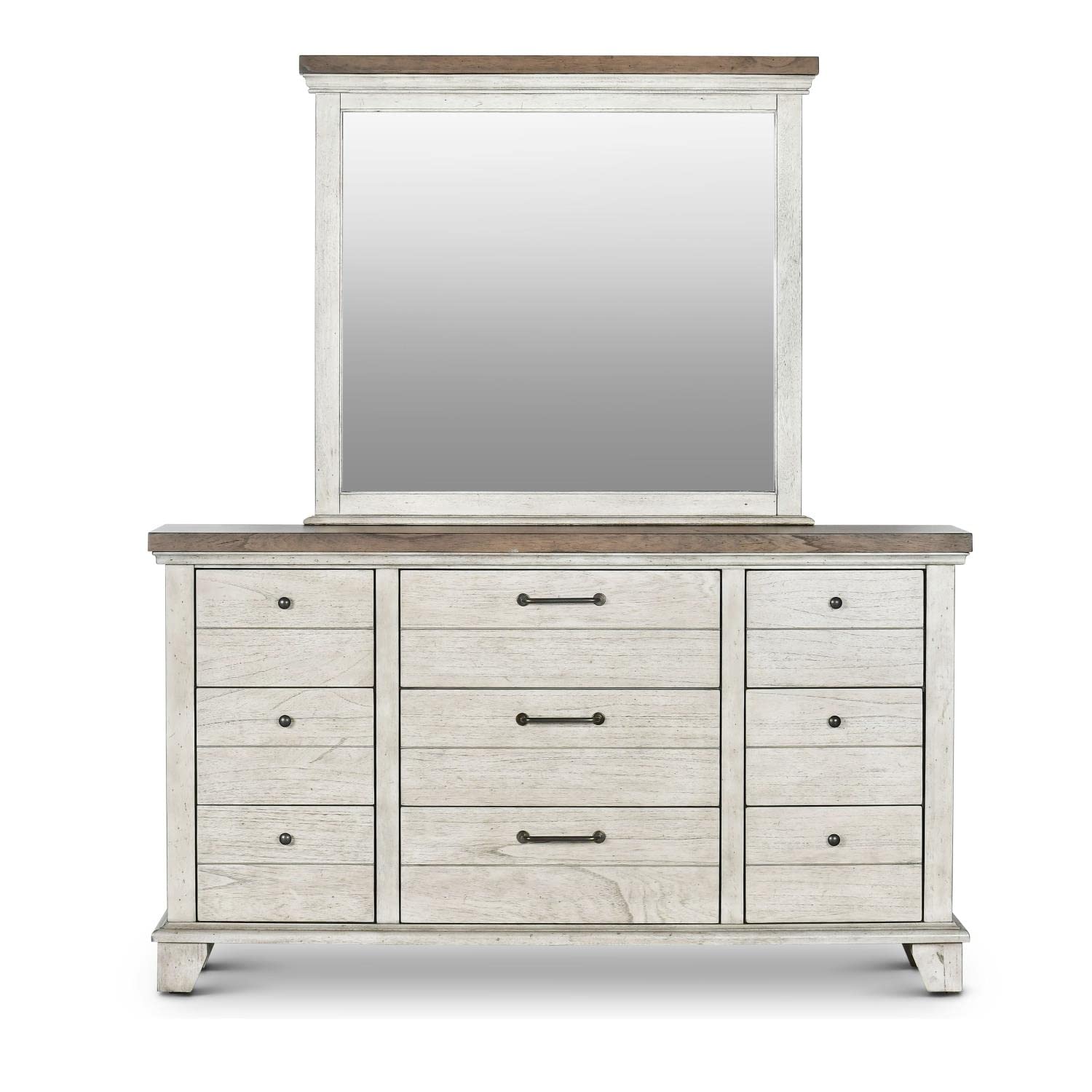 Steve Silver Bear Creek Dresser and Mirror BC900DRMR