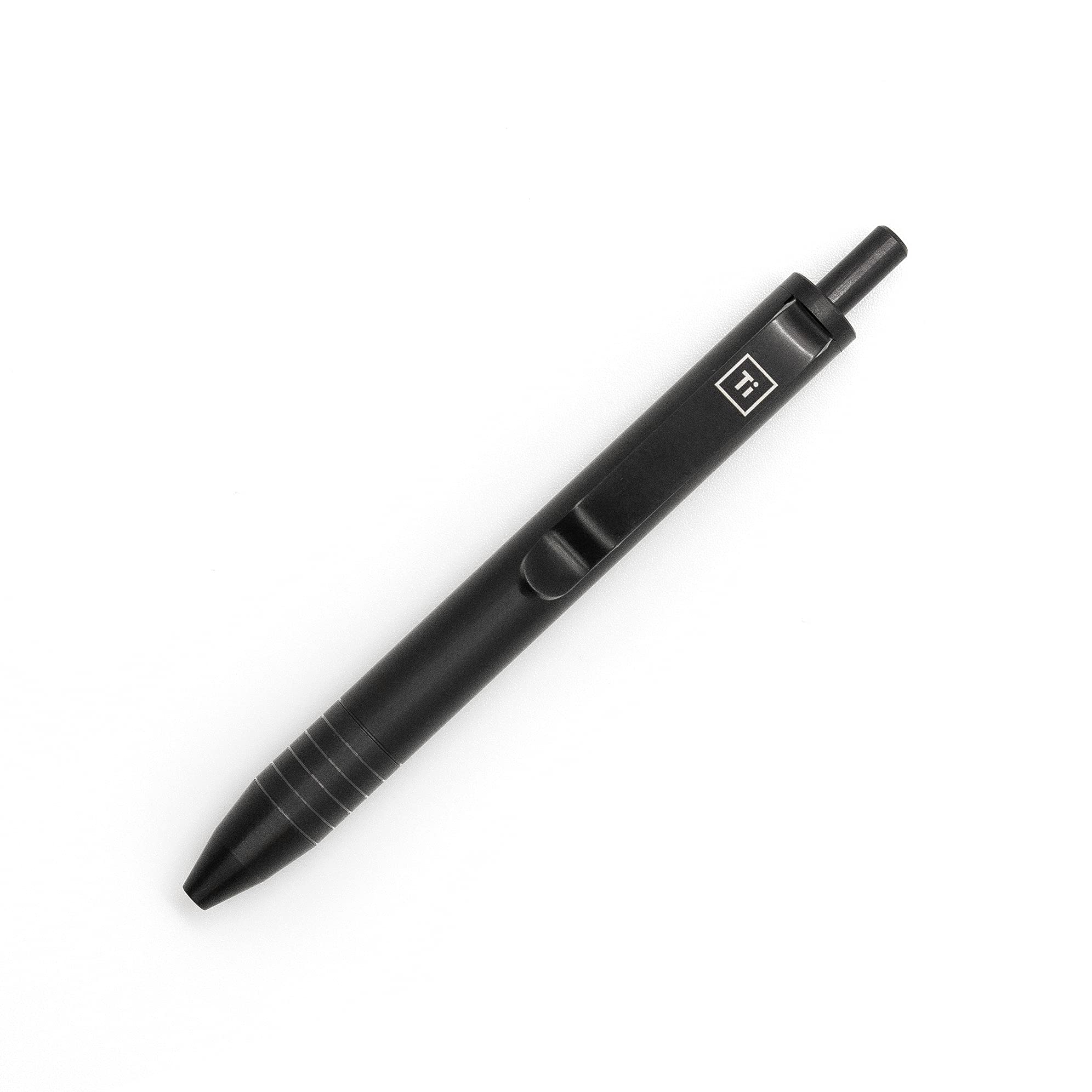 Big Idea Design Mini Click Pen (Titanium - Black)