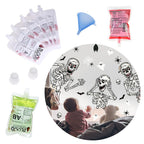 20 Pack Blood Bags For Drinks,8.5Oz Anti-Leak Bags With Cap,Reusable Food Grade Bags,Decoration Cups For Halloween And Christmas