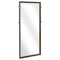 Coaster 215720 Ingerson Floor Mirror, Smoked Peppercorn