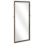 Coaster 215720 Ingerson Floor Mirror, Smoked Peppercorn