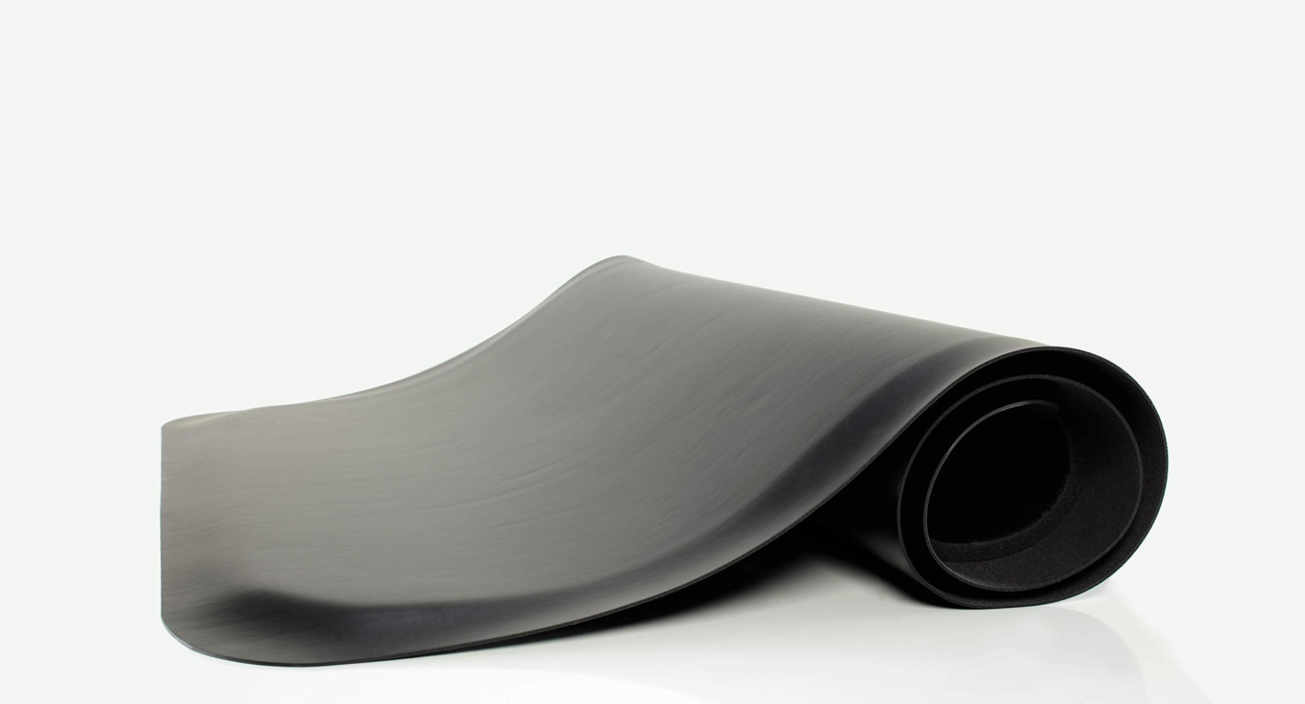 Guardian Pro Top Indoor Anti-Fatique Floor Mat, Rubber, 2'x3', Black