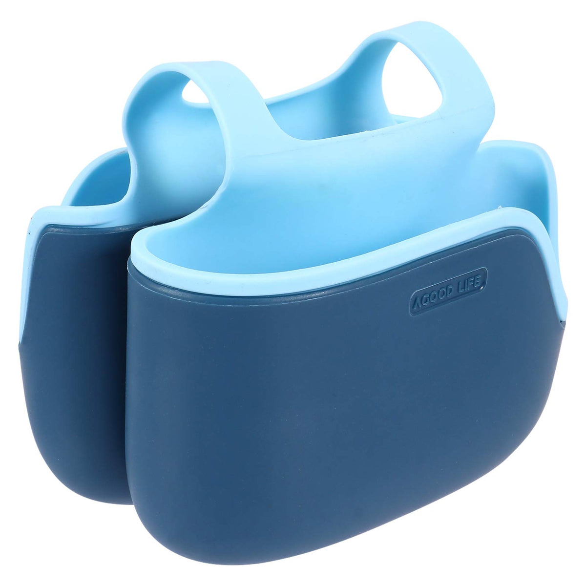Hanging Storage Shelves Kitchen Sink Sponge Holder Rack Cleaning Cloth Hanging Bag Soap Holder Saddle Faucet Kitchen Organizer (