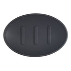 Avanti Linens - Soap Dish, Guest Bathroom Essentials, Countertop Bathroom Accessories, Modern Home Decor (Memphis Collection, Bl