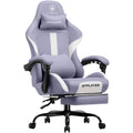 GTRACING Gaming Chair with Foot Rest & Pocket Spring Cushion, Breathable Fabric for Home Office Desk, Ergonomic High Back Comput