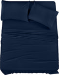 Utopia Bedding Queen Bed Sheets Set - 4 Piece Bedding - Brushed Microfiber - Shrinkage And Fade Resistant - Easy Care (Queen, Na