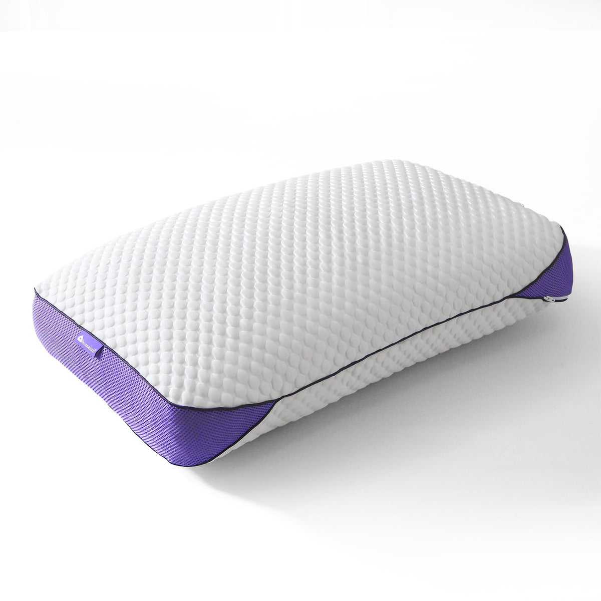 Homelab Adjustable Shredded Memory Foam Pillow King Size, Cooling Bed Pillow For Sleeping With Removable Cover, Medium Pillow Fo