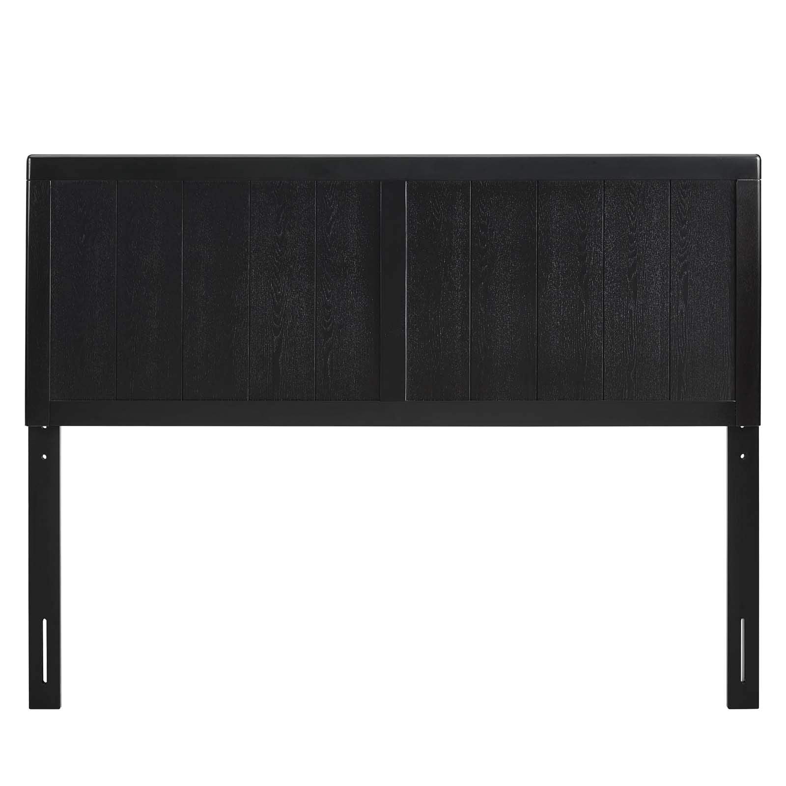 Modway Mod-6218-Blk Robbie Queen Wood Headboard, Black