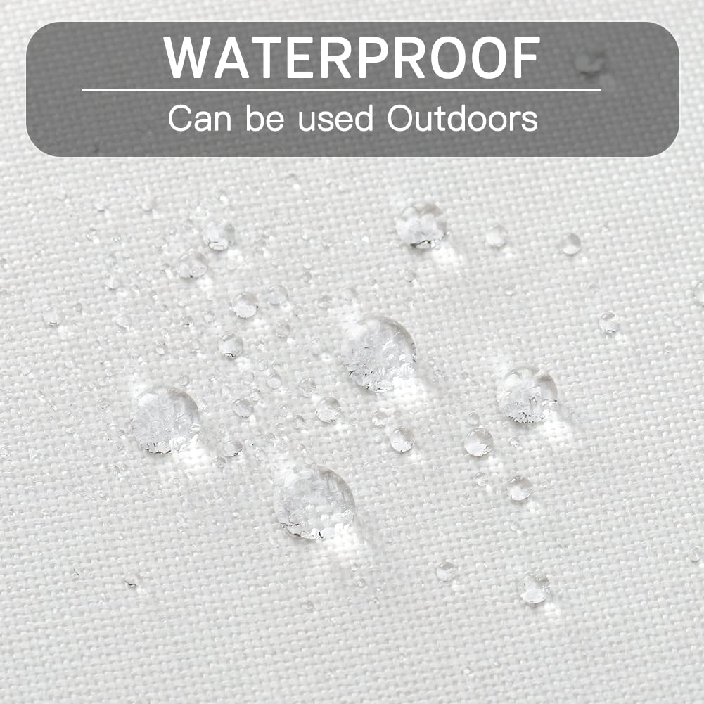 Otostar Pack Of 4 Outdoor Waterproof Throw Pillow Covers Decorative Pillow Covers Square Patio Balcony Pillowcases Cushion Case