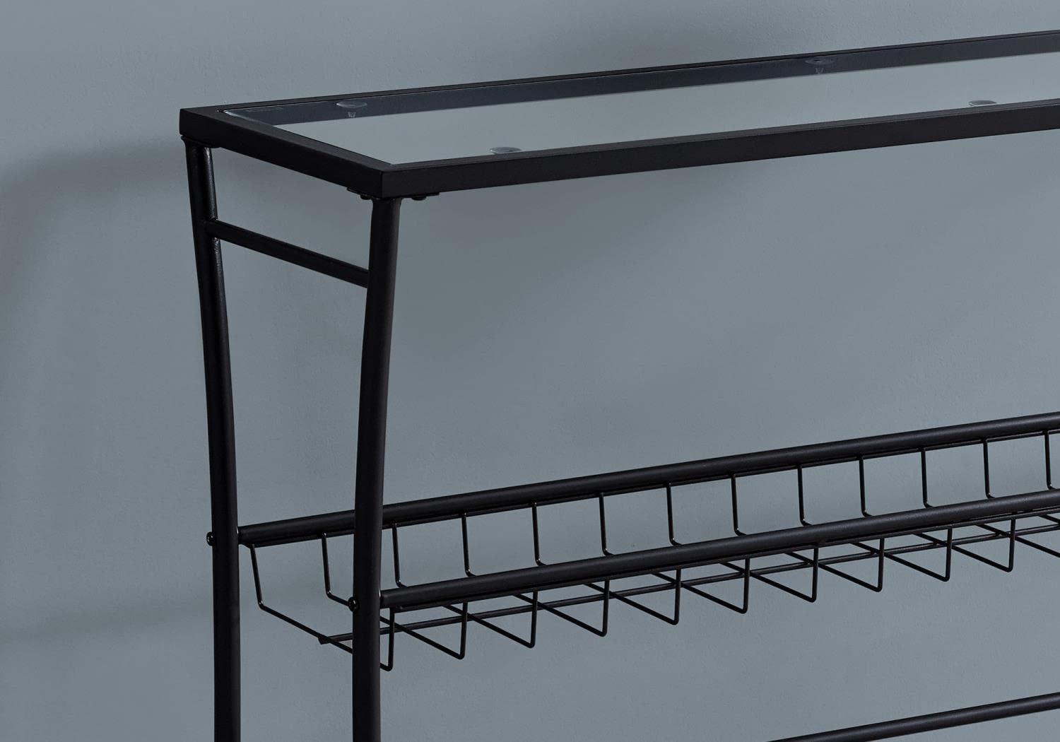 Monarch Specialties I Accent, Console Table, BLACK