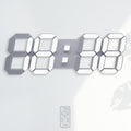 KOSUMOSU Wall Clock 15 3D LED Digital Clock for Bedroom,Large Digital Wall Clock for Living Room Decor,Modern Aesthetic Led Cloc