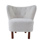 Acme Zusud Accent Chair in White Teddy Sherpa