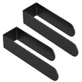 HUFEEOH 2 Pack Adhesive Hand Towel Holder, Sticky Towel Bar Towel Holder Wall Mounted, Stainless Steel Kitchen Towel Holder Hand