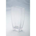 12 Tapered Rectangle Tabletop Glass Vase