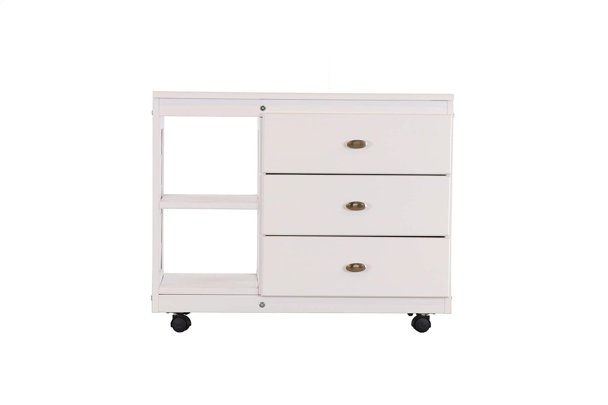 American Furniture Classics 80204-2A Dresser, Casual White