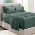 Hearth & Harbor Extra Deep Pocket Split King Size Sheets Sets - Fits Mattress 18-24 Inches Deep - Extra Deep Pocket Sheets - 6 P