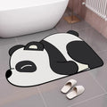 RONFILD Cartoon Panda Cute Bath Mat, Super Absorbent Rug Floor QuickDrying, AntiSlip Toilet Mats for Bathroom, Super Mat, Hous