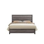Global Furniture Usa Kate Size Bed In Gray (Full: 78" L X 57" W X 56" H) Sleigh, Double