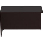 Lorell, LLR18215, Essentials Espresso Laminate Return Shell, 1 Each