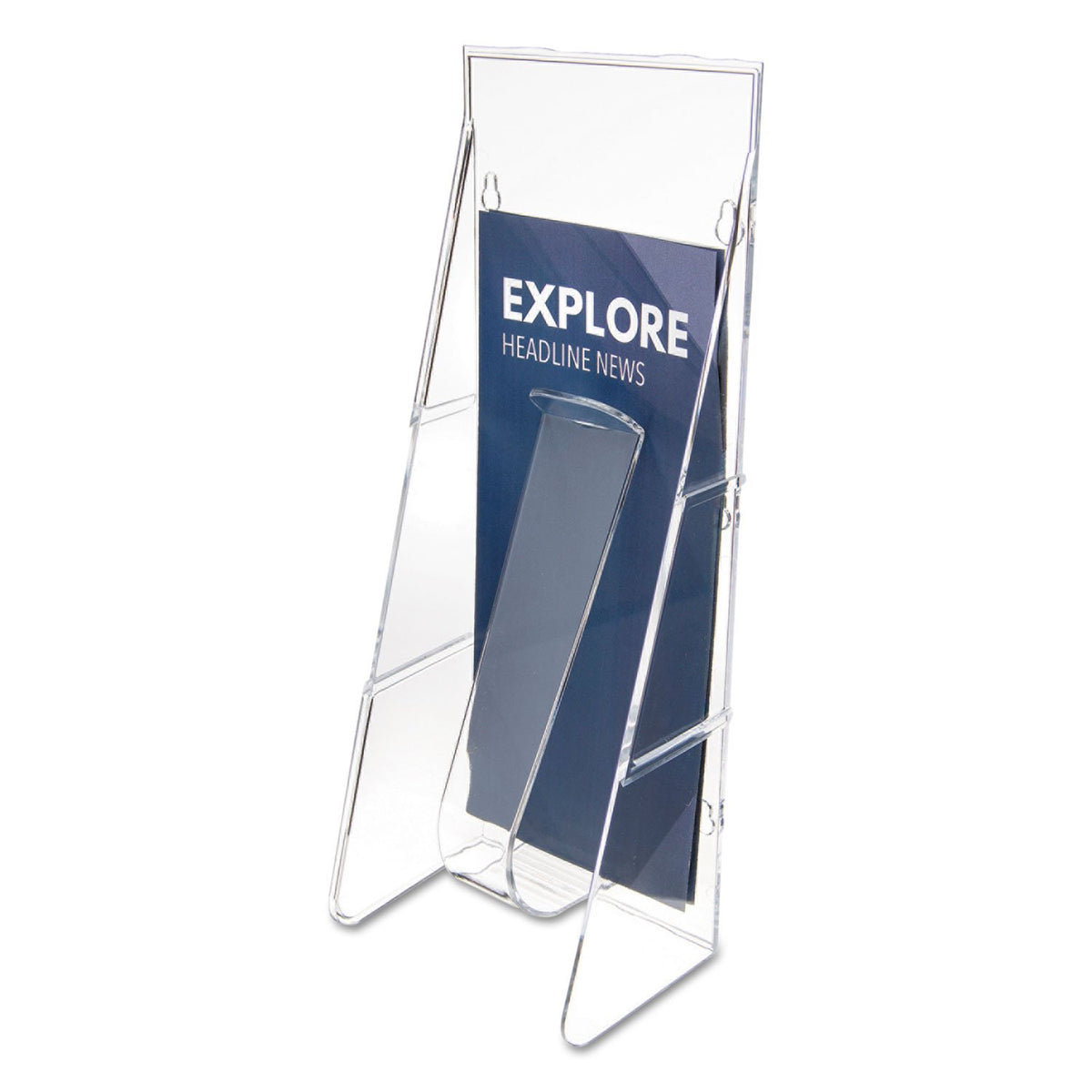 Deflecto DEF55601 - Stand-Tall Wall-Mount Literature Rack