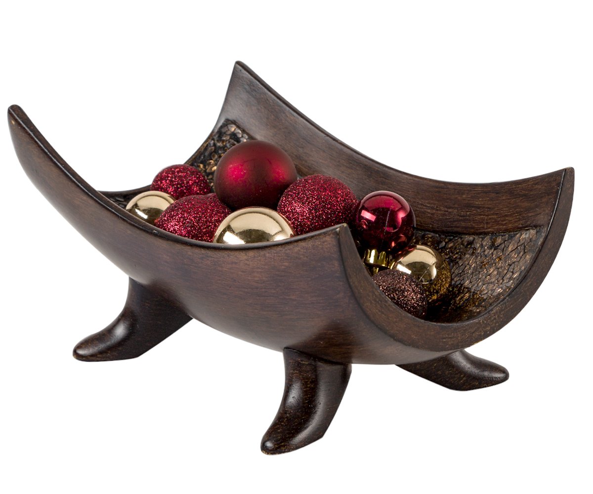 Creative Scents Schonwerk Decorative Bowl for Home Decor - Centerpiece for Dining Room Table - Coffee Table Decor for Living Roo