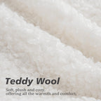 Foindtower 2 Pieces 20X20 Inch White, Faux Fur Throw Pillow Cover Accent Sherpa Pillow Fuzzy Soft Pillowcases Sheepskin Decorati