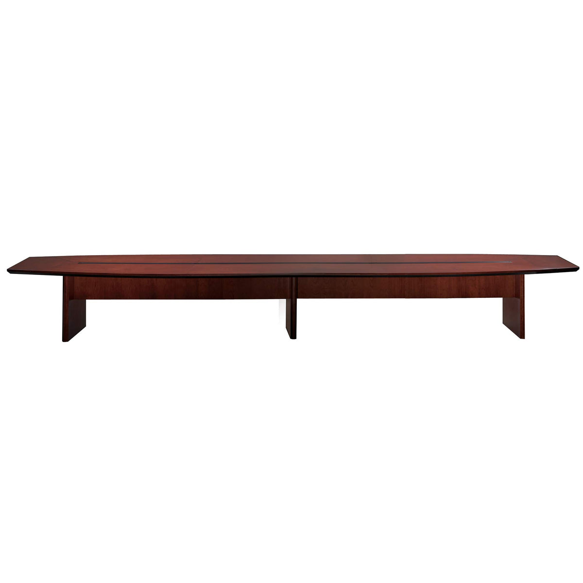 Mayline Corsica Conference Table, 14', Sierra Cherry Veneer