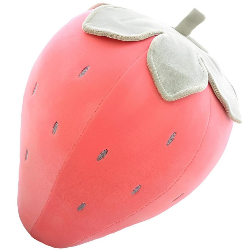 Cute Fruit Kids Pillow Stuffed Strawberry Plush Pillows Super Soft Girls Pillows Cushion Seat for Kids Toys (Pink,7.8'/20cm)