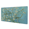 Van Gogh Almond Blossom Gaming Mouse Pad Non Slip Xl Large Mousepad Stitched Edge Rubber Base Desk Mat For Laptop Pc Computer