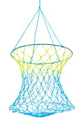 Orgo Dream Hanging Storage Net Basket, 30 cm Round Nylon Rope Mesh, Multipurpose Fruits and Vegetables Organiser  3 Piece