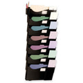 Officemate Grande Central Filing System With Starter Pocket Plus 6 Add-On Pockets - Black (21726)