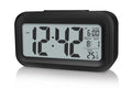YUANRANER Digital Alarm Clock with Indoor Temperature, Battery Operated,Snooze Model,12/24H Display for Bedrooms Heavy Sleepers 